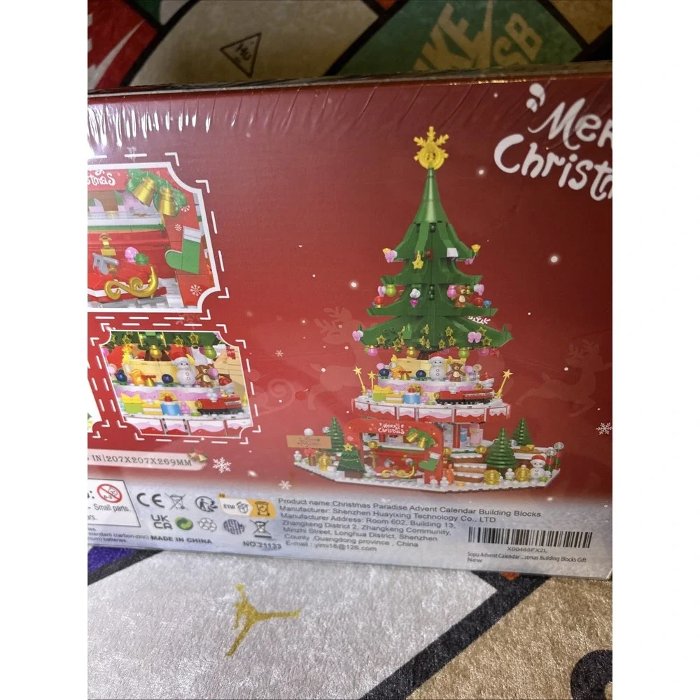 Merry Christmas Advent Calendar Christmas Paradise 1,814 Pieces